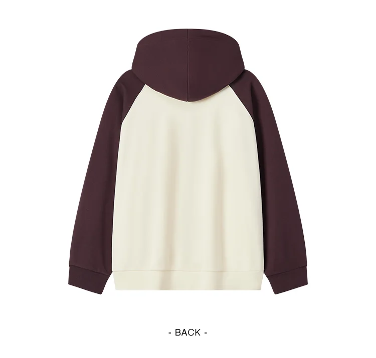 Jacket Women Hooded Shoulder Sleeve Loose Autumn New Embroidery Color-blocking Jacket