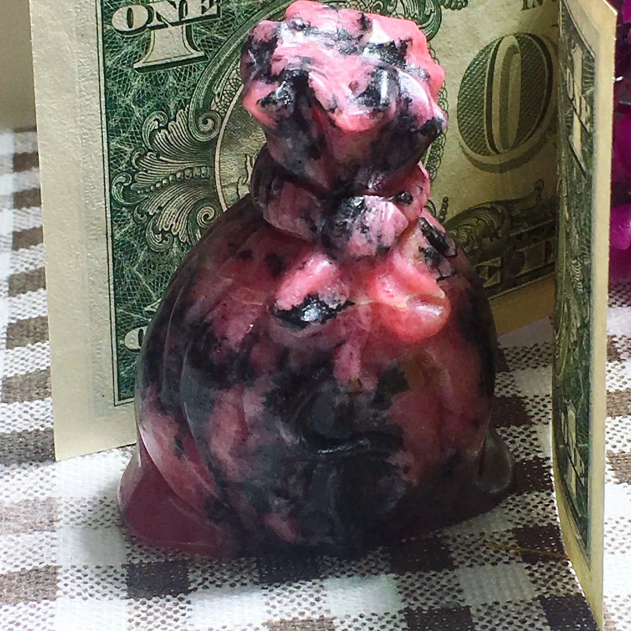 Rhodonite Purse 2540