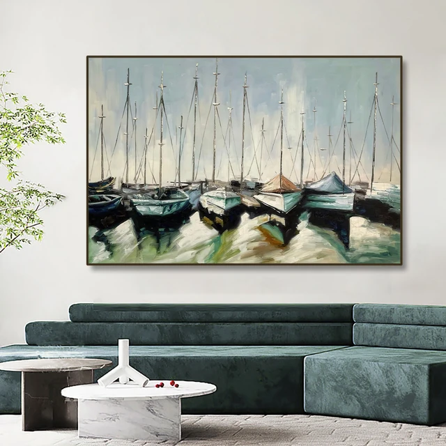 Peinture marine moderne : L'appel du large