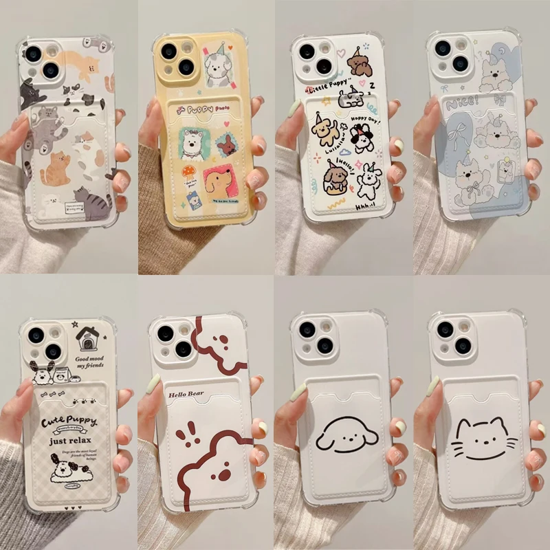 Cartoon Puppy Cute Dog Phone Case Cover