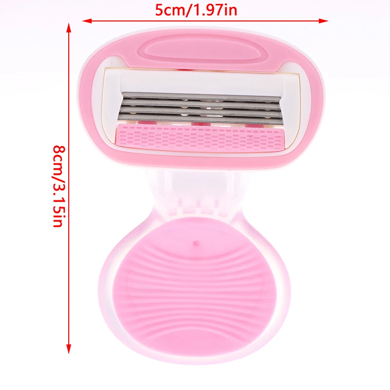 1 Pc Mini Hair Removal Knife With Box Portable Shaving Razor Stainless Steel Razor Blade Remove Body Hair Beauty Tools For Woman