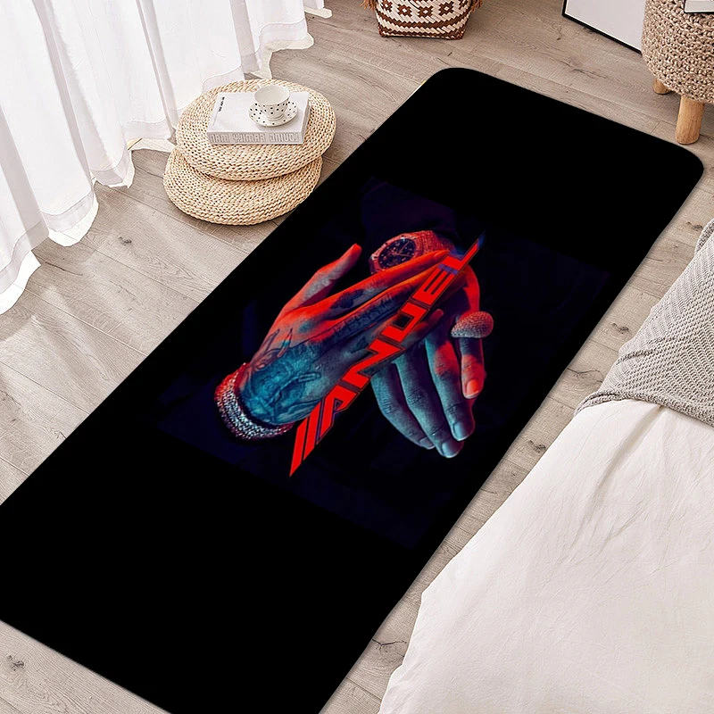 Carpets for Living Room A-Anuel AA Sleeping Room Rugs Soft Useful Things for Home Entrance Mats Hallway Modern Home Decoration 2