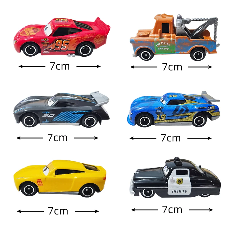 Disney Pixar Car 2 3 Lightning mcqueen Jackson Storm Mack Truck Diecast Car Toys Metal mini Car Model Collection Children Toy Boy Gift 1