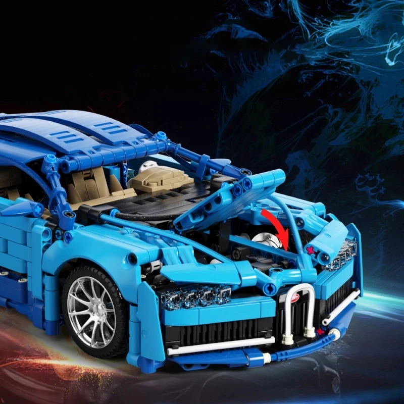 Speed Build Lego Technic Bugatti Chiron Video 1:14 Technical Super