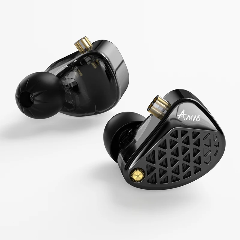 16BA Balanced Armature In-Ear Earphone Tuning HiFi Bass Enhanced Headphones 2PIN Replaceable Cable_voghion.com