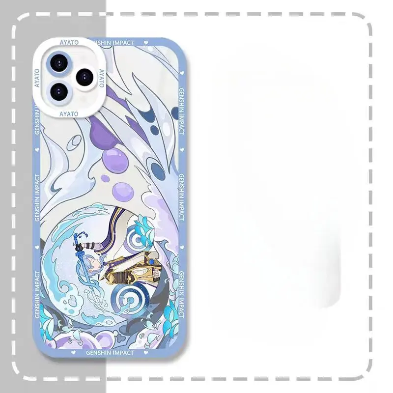 Genshin Impact Character Art iPhone Case Cover