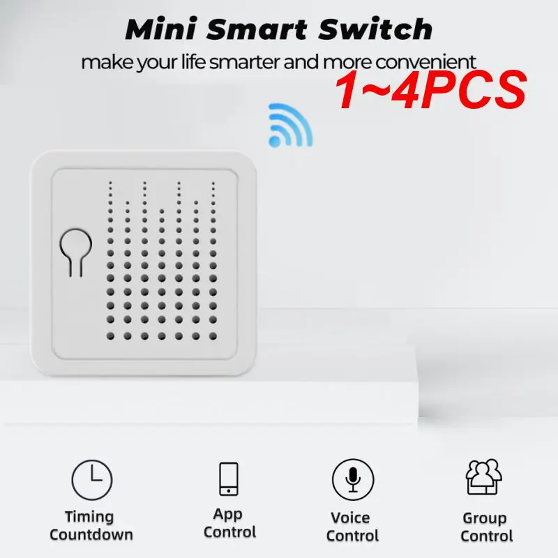 

Умный выключатель Tuya с Wi-Fi и монитором питания, 16 А, 1-4 шт.