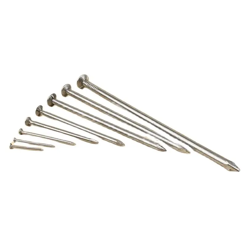 Branch Carpentry Round Head of Household 16-100mm Boxed Handmade Wood Nail Tools