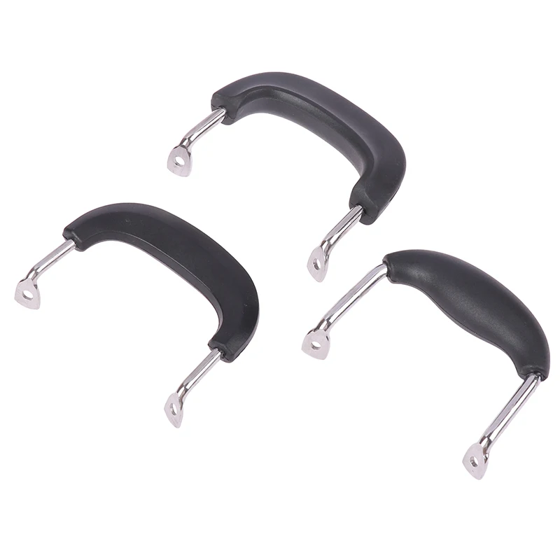 Pot Handle 2pcs Short Accessories Bakelite Grip Kitchen Tool Double Hole Anti Scalding Household Pan Dismountable With Screws pot handle cover detachable pot handle