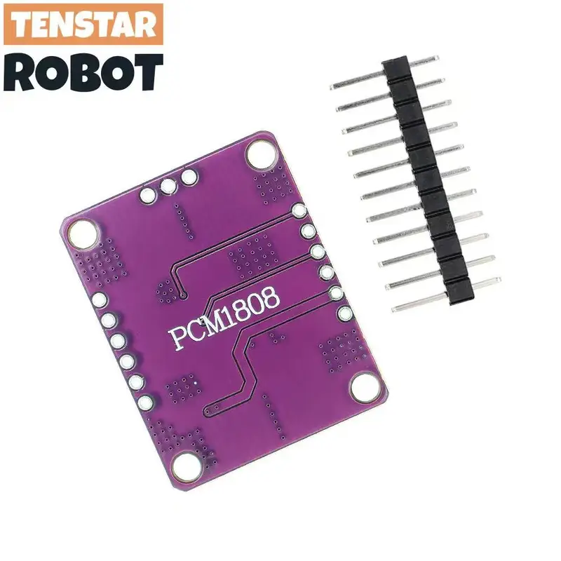 TENSTAR PCM1808 105dB SNR Audio Stereo ADC Single-Ended