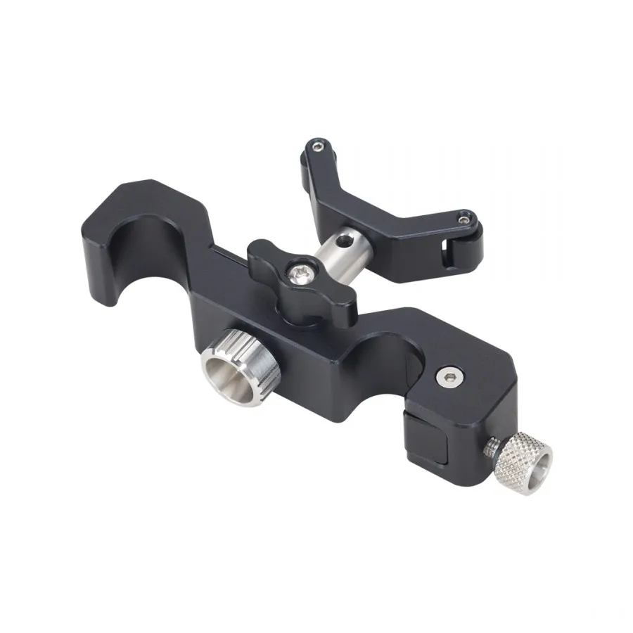 Supporto Obiettivo 15mm Universale - Staffa A Y Rotante, Con Adattatori 1/4, 3/8, M3 - Foto 9