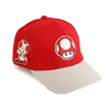 MINISO Game Super Mario Bros Anime Kids Cap Luigi Children’s Baseball Cap Mario Costume Sunshade Letter M Hat Kids Gift For Boys 4