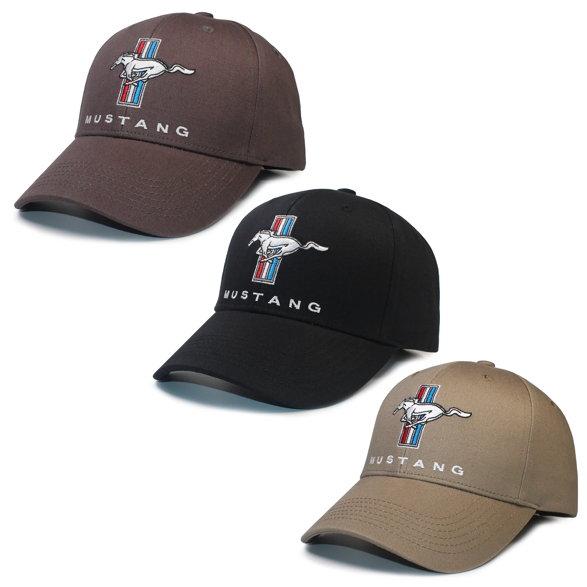Baseball Caps Men Structured Cotton