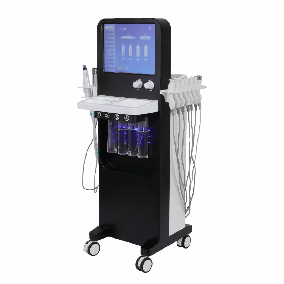 Professional Hydro Facial Machine: Blackhead Removal, Skin Rejuvenation, Brightening, Lifting - Microdermabrasion