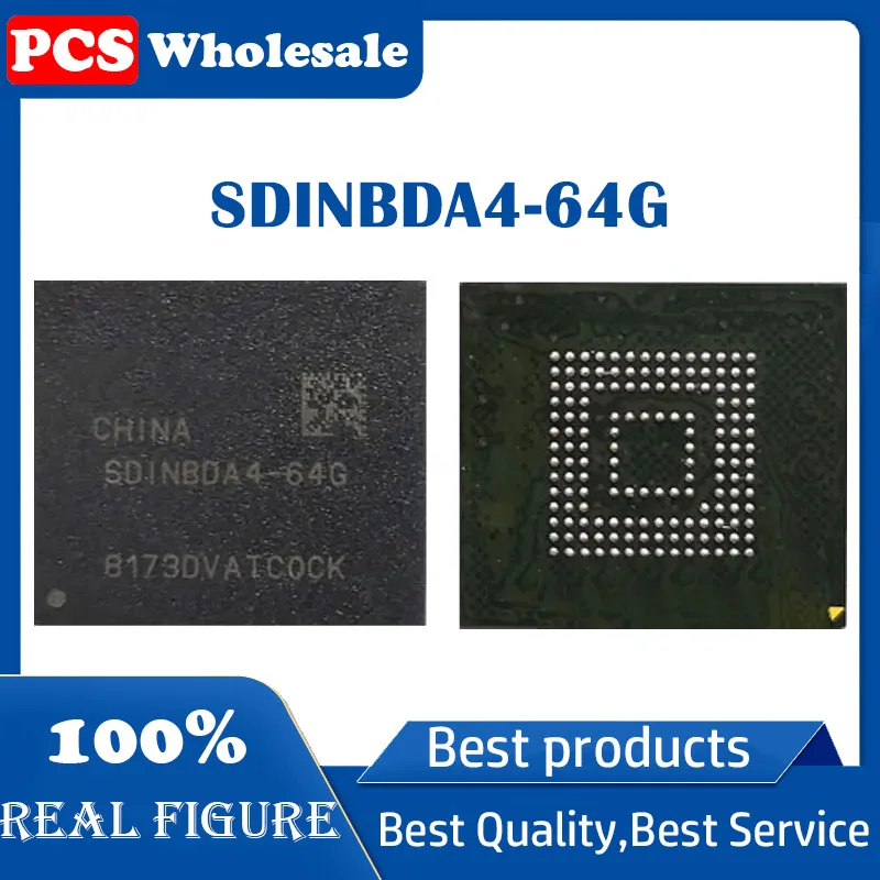 

Оригинальная оригинальная микросхема SDINBDA4-64G EMMC 5,1 64 ГБ