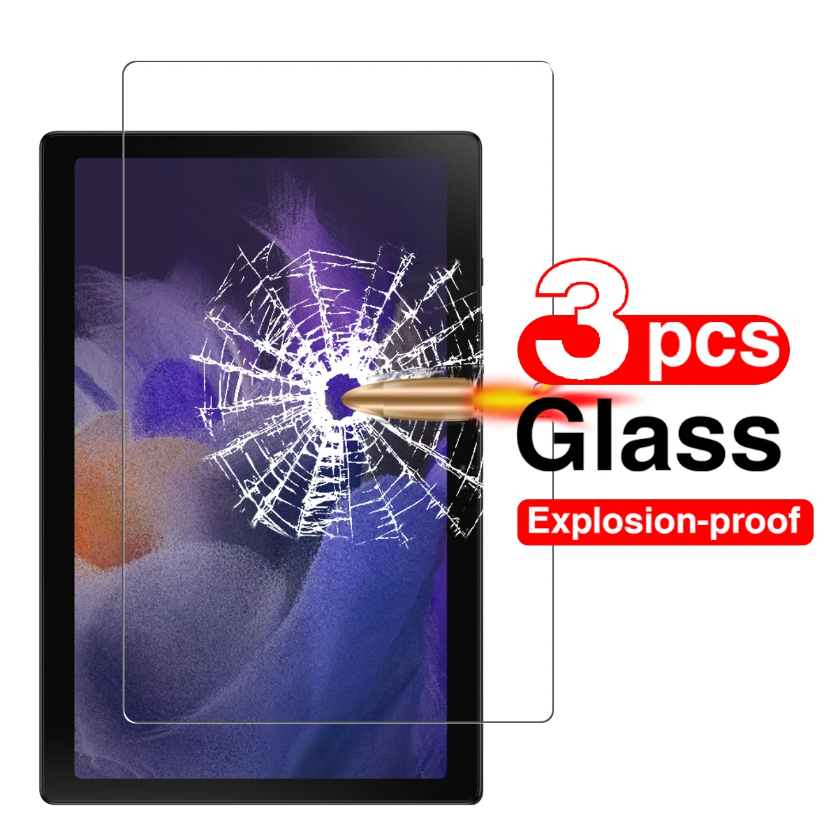 Vetro Temperato Per Samsung Galaxy Tab A8 10.5 Pollici 2021 Hd Pellicola Trasparente Per Galaxy Tab A8 2021 Proteggi Schermo Per Tablet