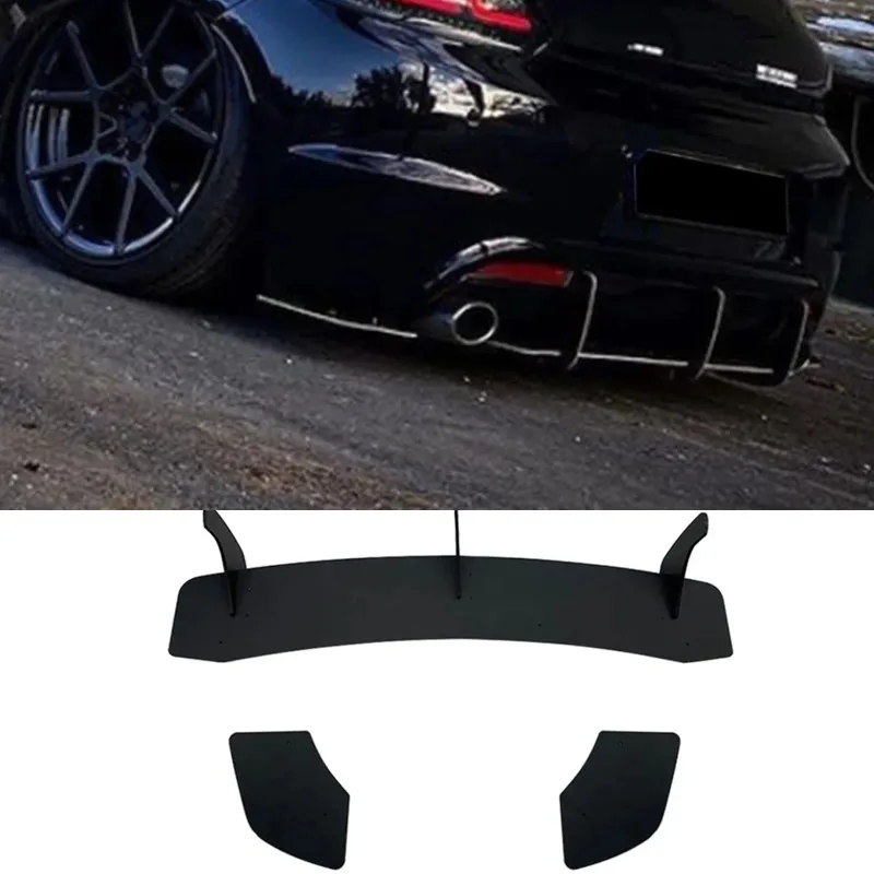 Car Tail Lip For Volkswagen VW Scirocco R Rear Bumper Spoiler Rear