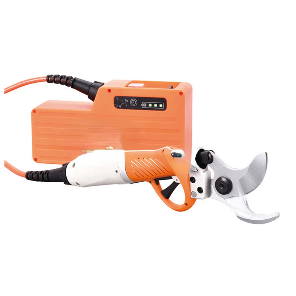 

450W 4.5cm Large Diameter Electric Pruning Shears Plastic Plastic Pruning Lithium Battery Fruit Tree Scissors
