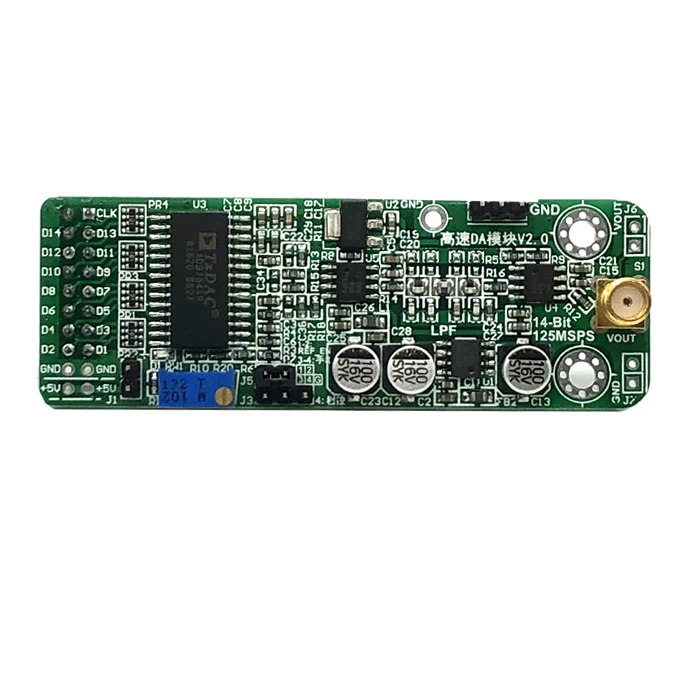 

High Speed DA AD9764 Module 14 Bit Parallel DA 125m Waveform Generation FPGA Development Board