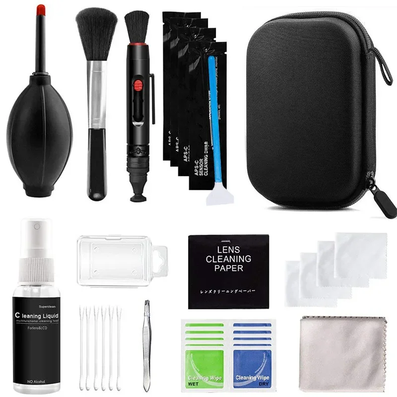 Brosse spéciale cardan incluse dans le kit de nettoyage pour drone 28 en 1, compatible DJI Mavic Air 2/3/Mini