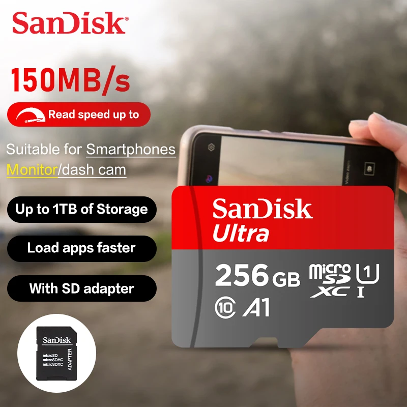 Original SanDisk MicroSD Card 3