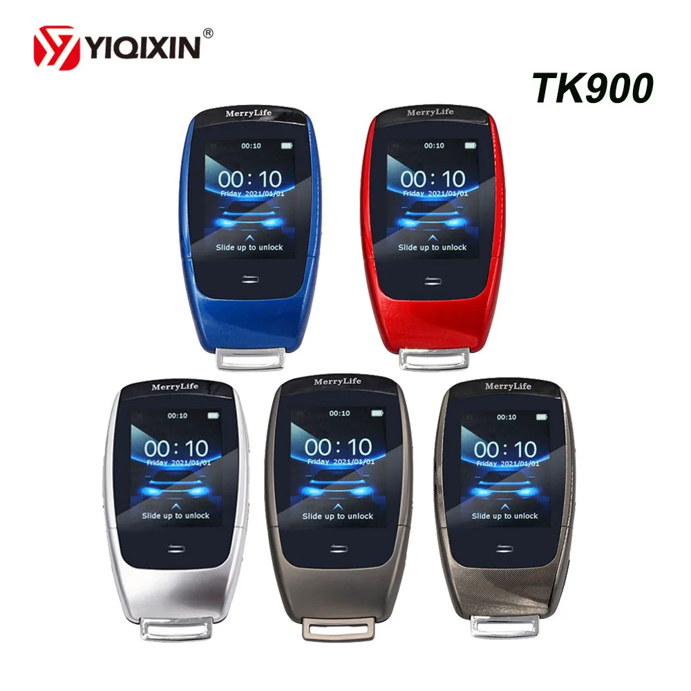 

Смарт-пульт дистанционного управления TK900 для автомобильных ключей, ЖК-экран для Mercedes Benz BMW Audi Hyundai Kia Buick Chrysler Chevrolet марки Fiat, Mazda Mitsubishi Opel