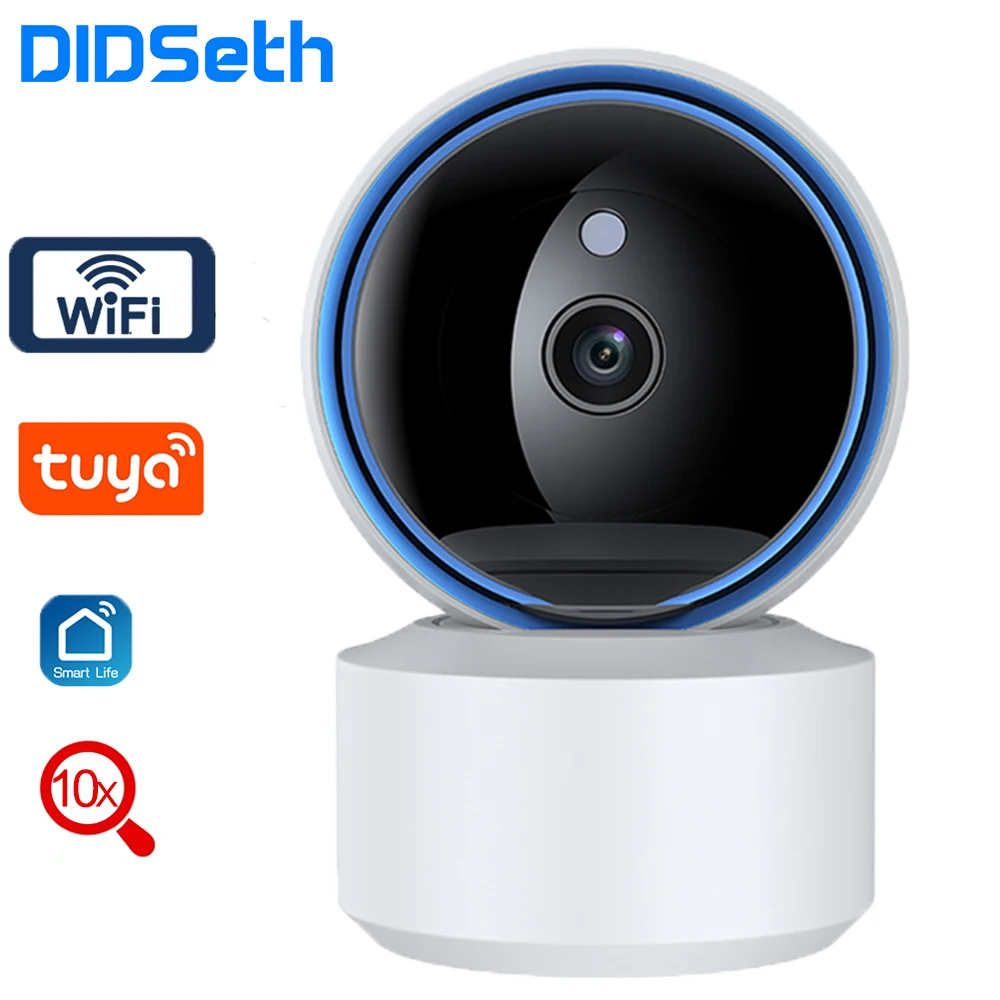 Diddallas Tuya 5Mp Pt Camera Indoor Security Pir Motion Rilevamento Umano Smart Life Wifi Cctv Videosorveglianza Baby Monitor