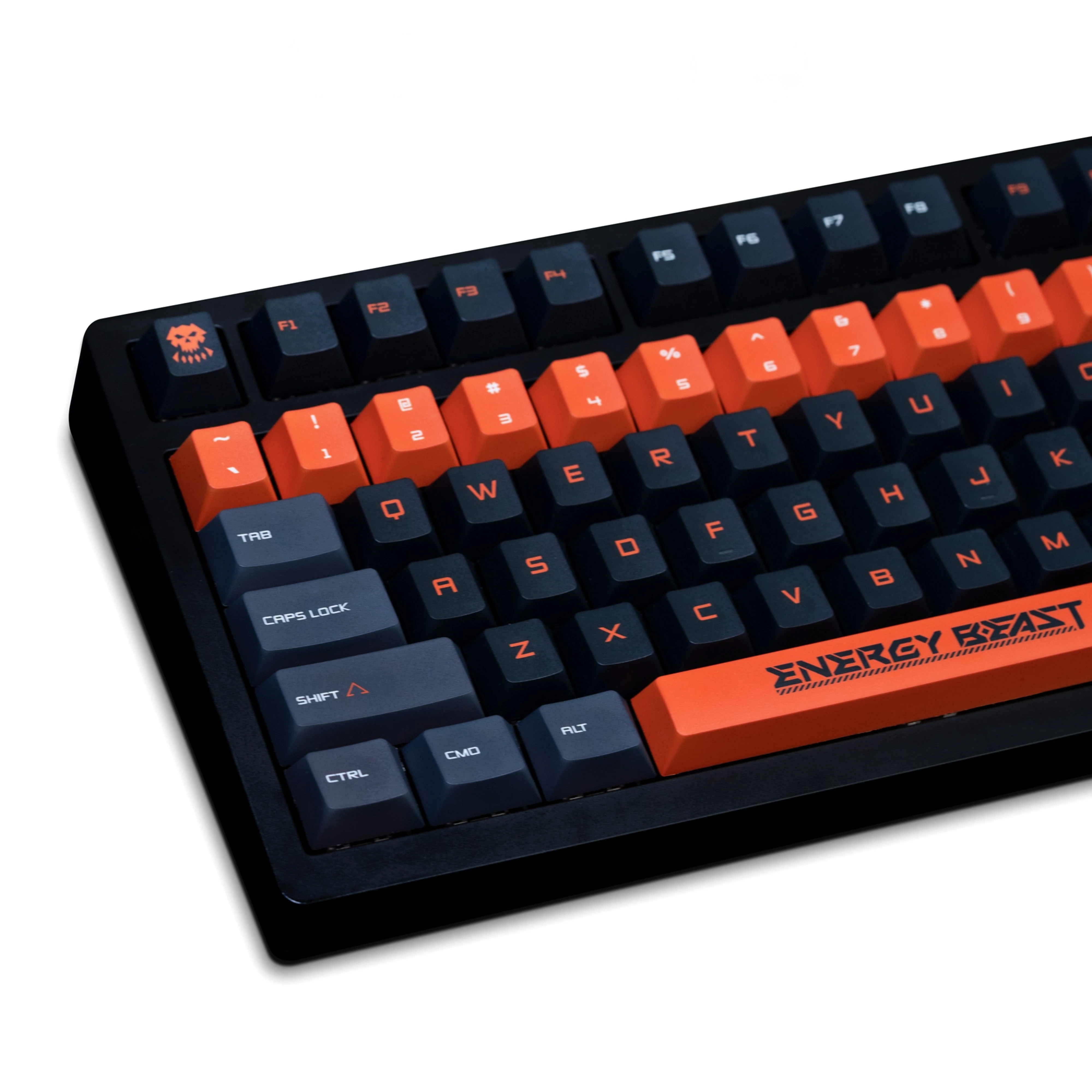 

PBT Dye Sublimation 143 Keys Energy beast Keycaps Mechanical Keyboard Keycap Cherry Profile For MX Switches With 1.75U 2U Shift