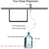 Sink Soap Dispenser Extension Tube Kit 45Inch with Check Valve, No Need to Fill the Little Bottle Again 6