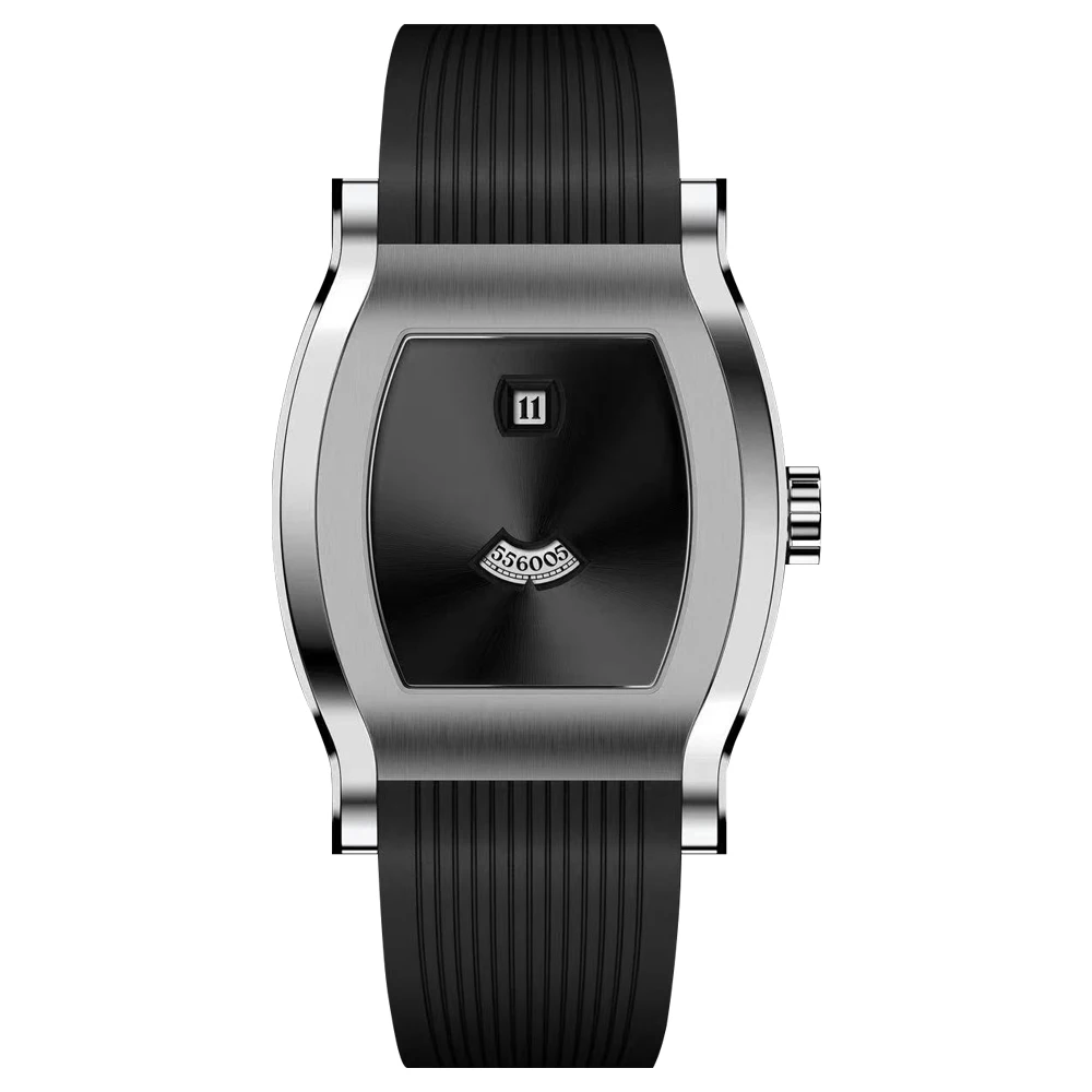 Luxury Specht & Söhne Jump Hour Automatic Mechanical Watch Wristwatch