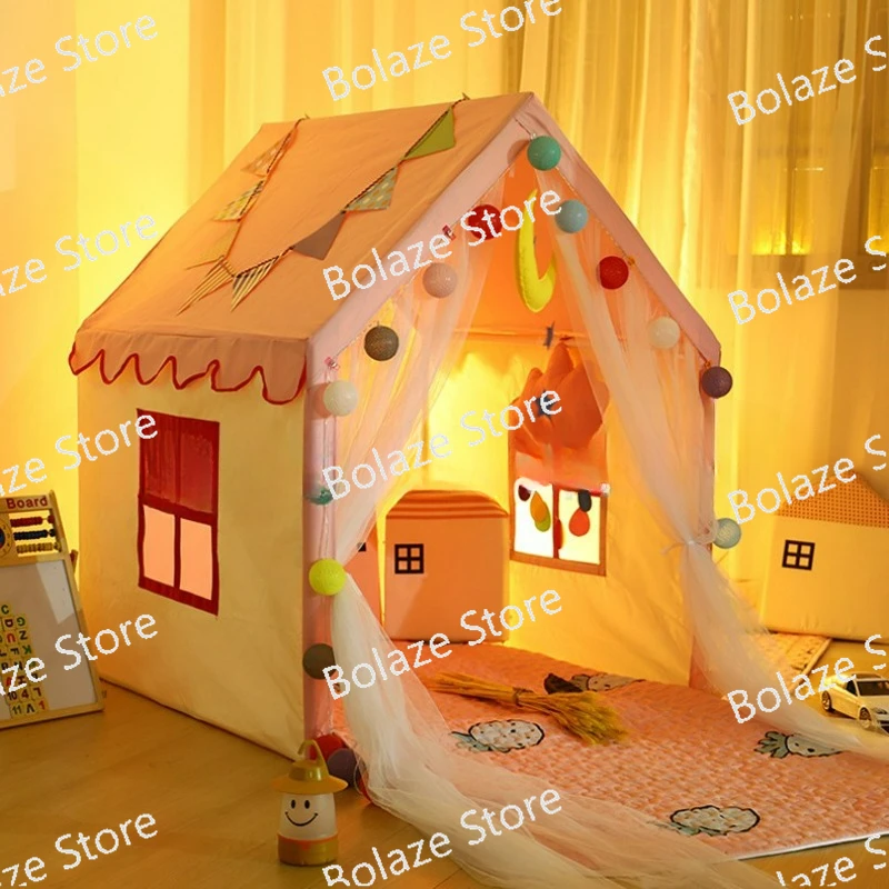 

Children's Tent Play House Girl Princess Bed Baby sleeping Indian playhouse
