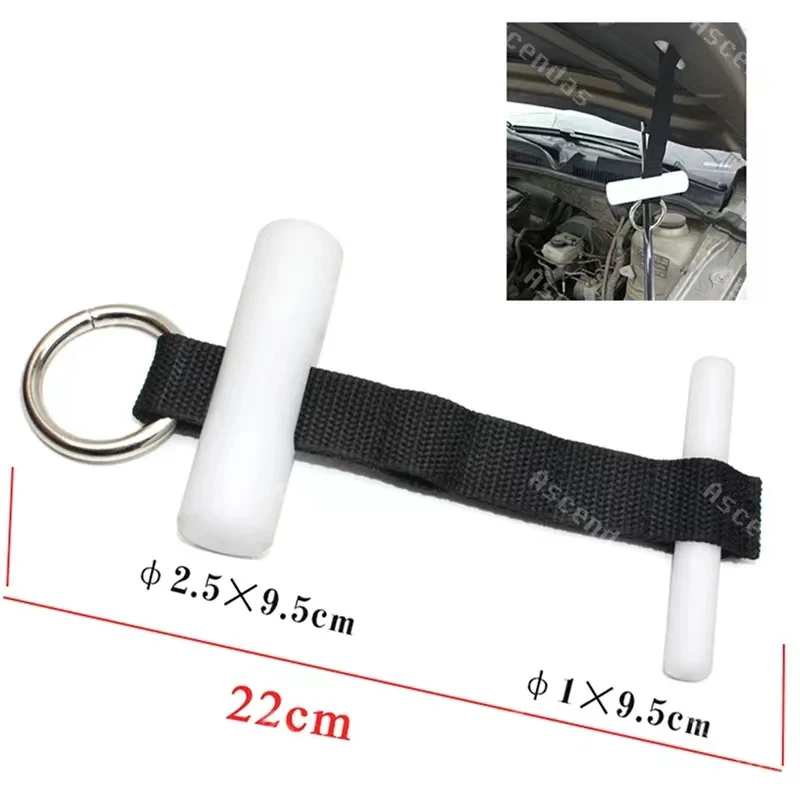 1/2 Pcs Push Rod Hanger S Hook Tools T-lever holder tool Paintless dent Repair Iron ring Chain car for auto repair hand Tools images - 6