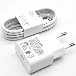 Super Fast 25W USB - C PD Power Adapter - White - EU With Cable