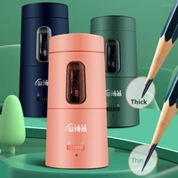 Creative Automatic Electric Pencil Sharpener USB Charging Fast Sharpen Colored Sketch Pencils Student School Supplies Stationery 2