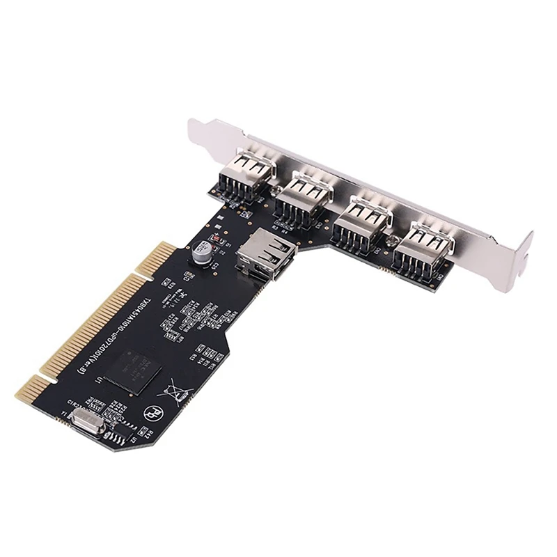 

Адаптер расширения внешней платы PCI-USB2.0, PCI-5, USB2.0, 480Mbp