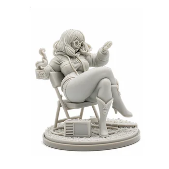 Kit modello in resina Kingdom Death KD Attesa nel cortile ferroviario