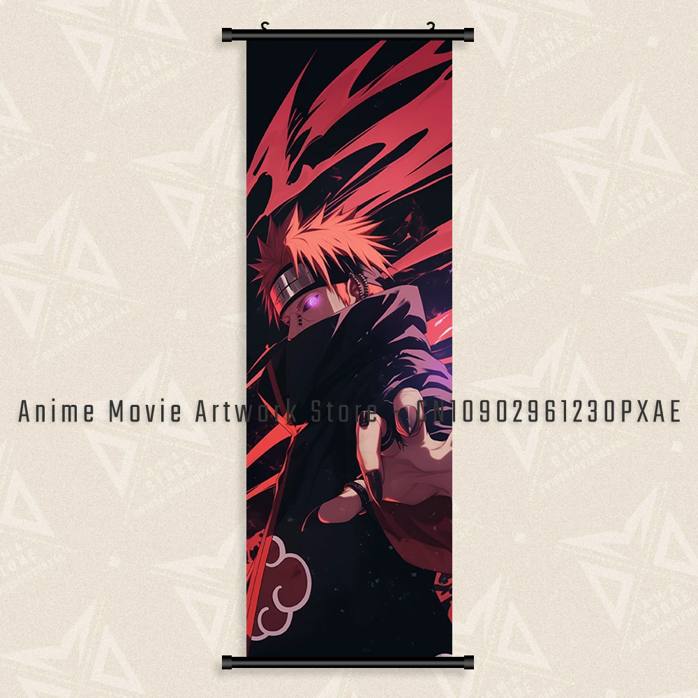 Naruto Anime Wall Art Canvas - Hatake Kakashi Home Decoration Mural
