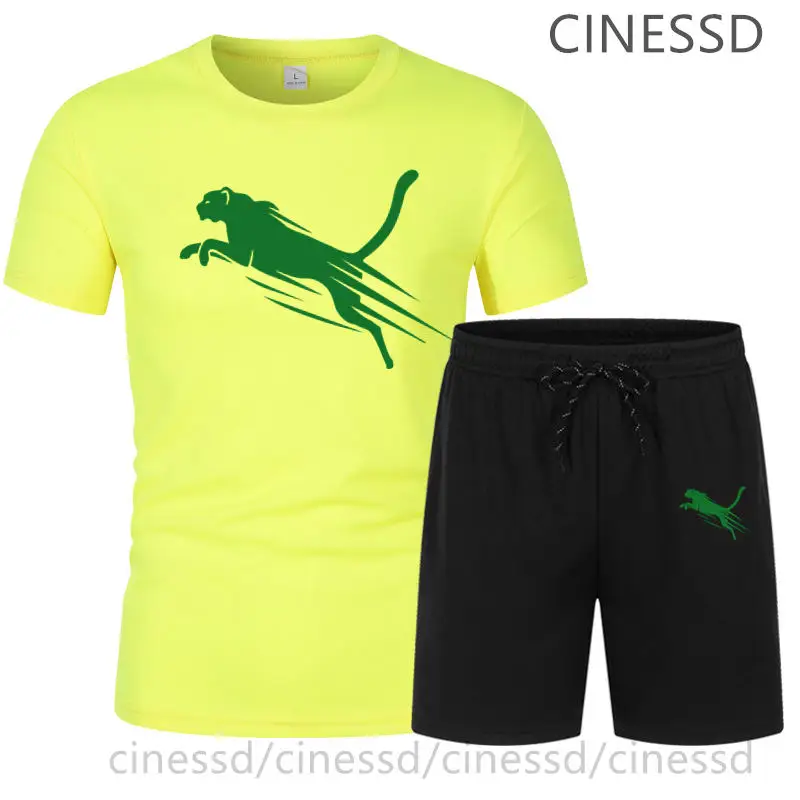 

Men's Sets Summer Suit 2024 New T-shirts Shorts Designer Fashion Jogging Fitness Gym Outfit Clothes Tracksuit Short Sets for Men