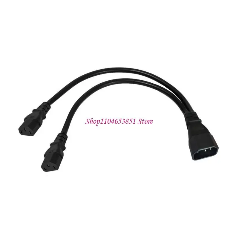 C14 2x C13 분배기 C14 수 C13 암 전원 분배기 어댑터 케이블