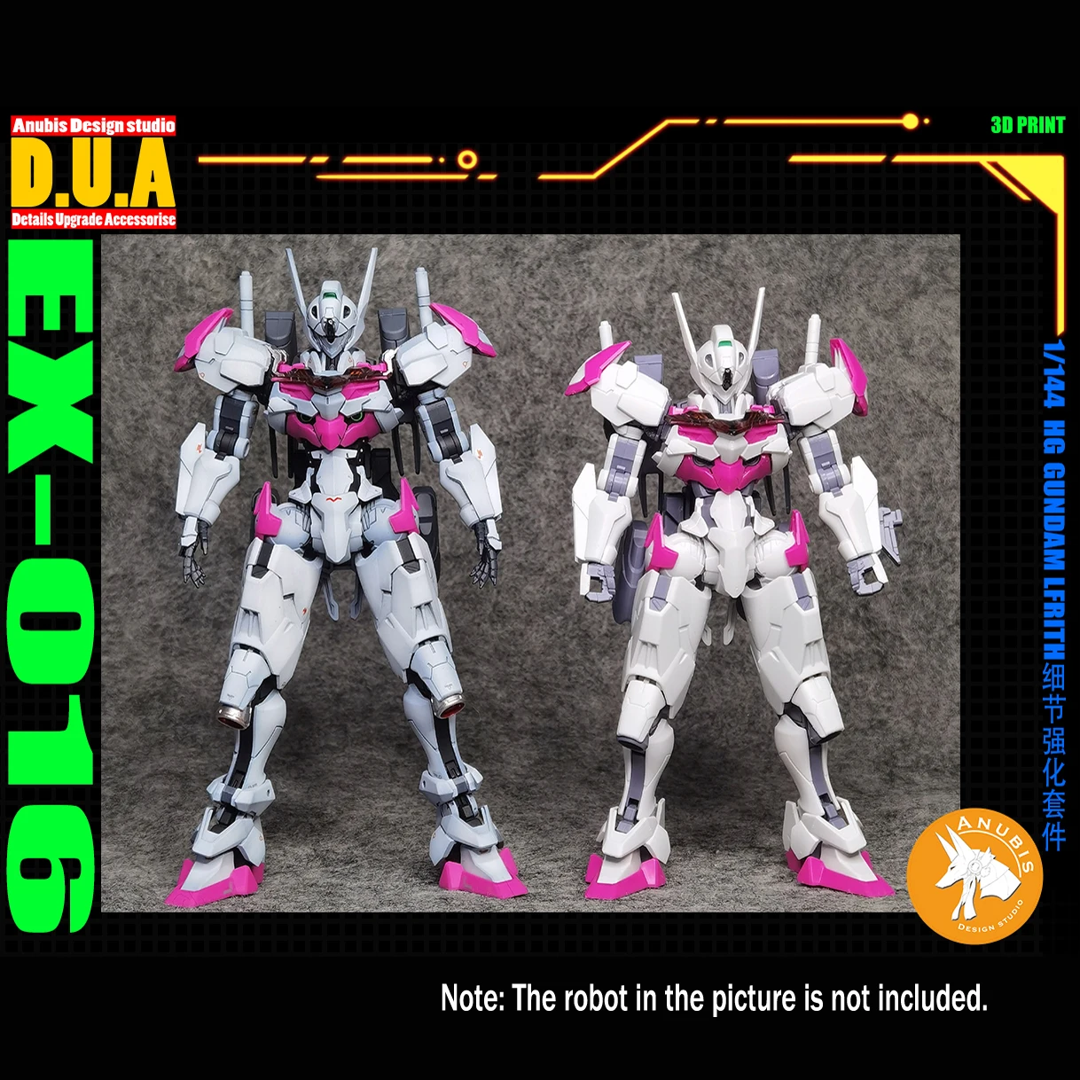Model Specific Details Transform Hand Parts for 1/144 HG GUNDAM LERITH PROLOGUE