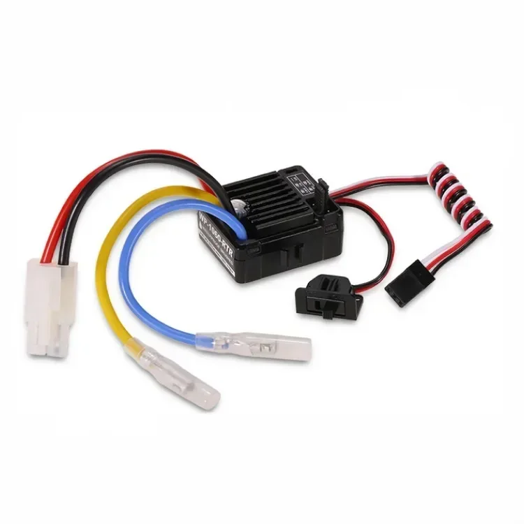 

WP-1060-RTR 60A Brushed Electronic Speed Controller ESC For 1:10 RC HSP Car Waterproof RC Car Axial scx10