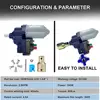 Greenhouse Film Roll Up Motors 2 Set Side Motor System with Intelligent Thermostat DC24V Safe Motor Water Resistant Install on 5