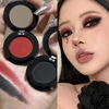 1Pc Blue Black Red Eyeshadow Palette Halloween Makeup Girl Smoky Punk Eye Shadow Palette Matte White Lying Silkworm Eye Cosmetic