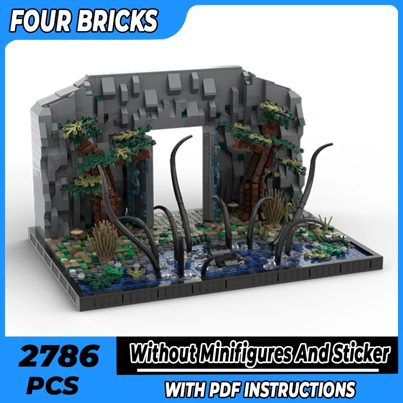 

Popular Rings Movies Model Moc Building Bricks Moriaer Gate Technology Modular Blocks Gifts Christmas Toys DIY Sets Assembly
