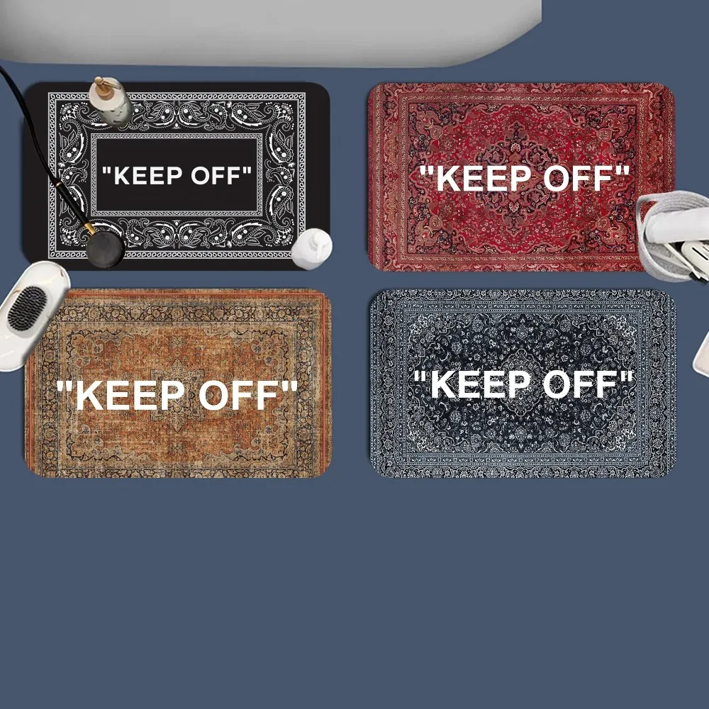 KEEP-OFF-Floor-Mat-Anti-Slip-Kitchen-Bedroom-Handmade-Tufted-Rug-Carpet ...