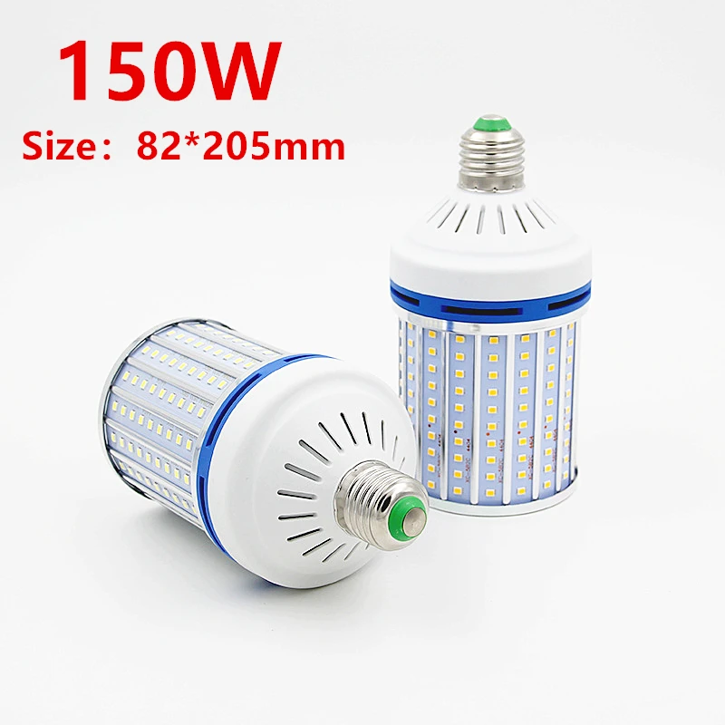 30W 60W 80W 100W 150W 200W 250W Corn Bulb Aluminum Lamp E27 E26 B22 E39 E40 LED S5b560a420d6041298f99e580a3085fd99