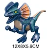 Jurassic Park World Dinosaurs Gyrosphere Velociraptor Raptor Blue Charlie Echo Owen Claire Model Blocks Figure Toys For Children 4