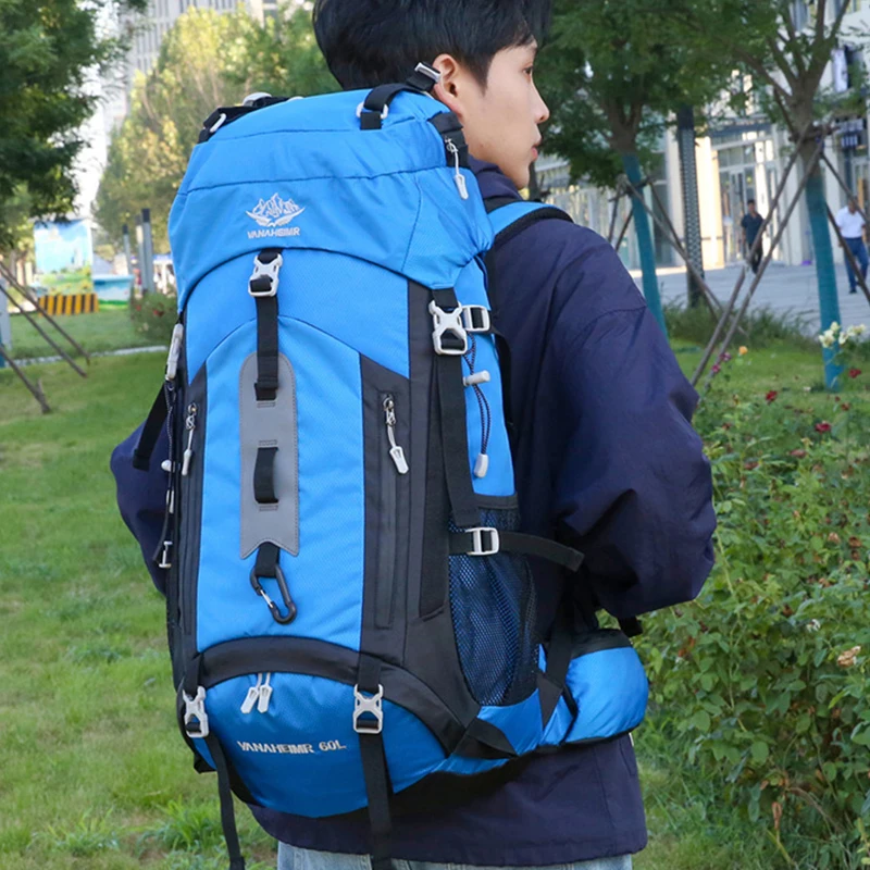 Climbing Backpack Large Capacity Outdoor Sport Camping Bag Hiking Mountaineering Waterproof Lightweight Trekking Travel Rucksack