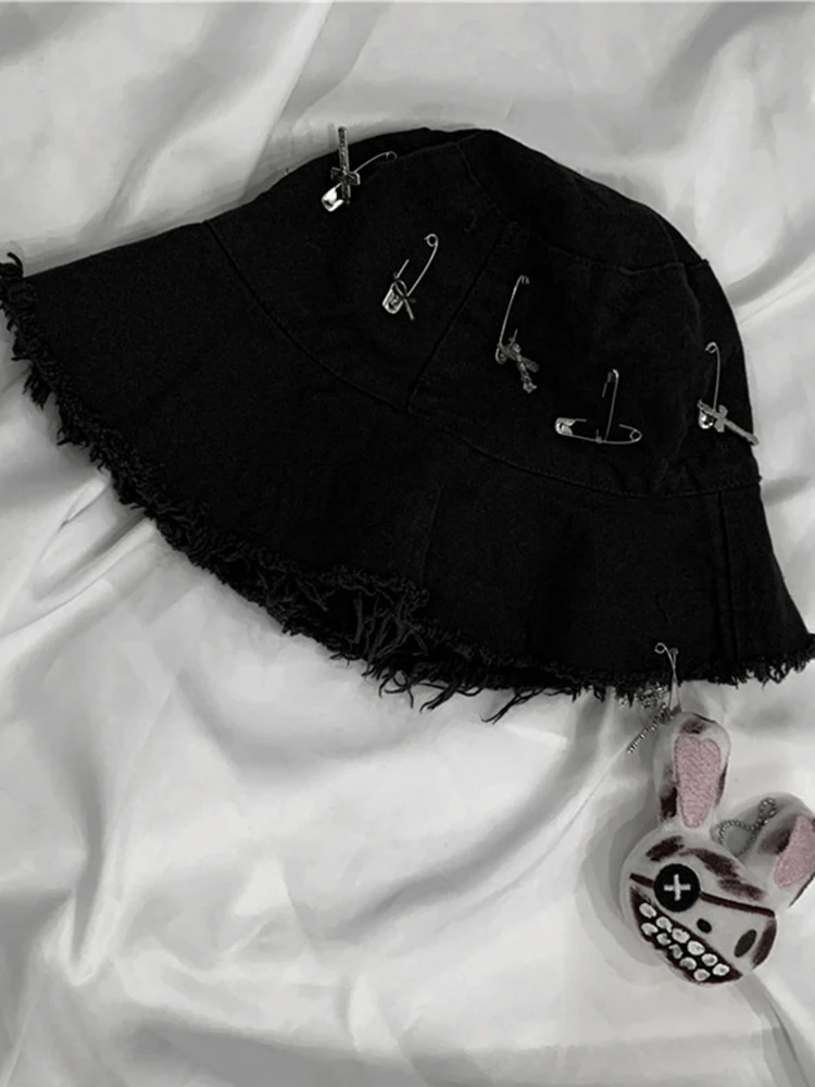 AltGoth Harajuku Dark Black Hat Women 