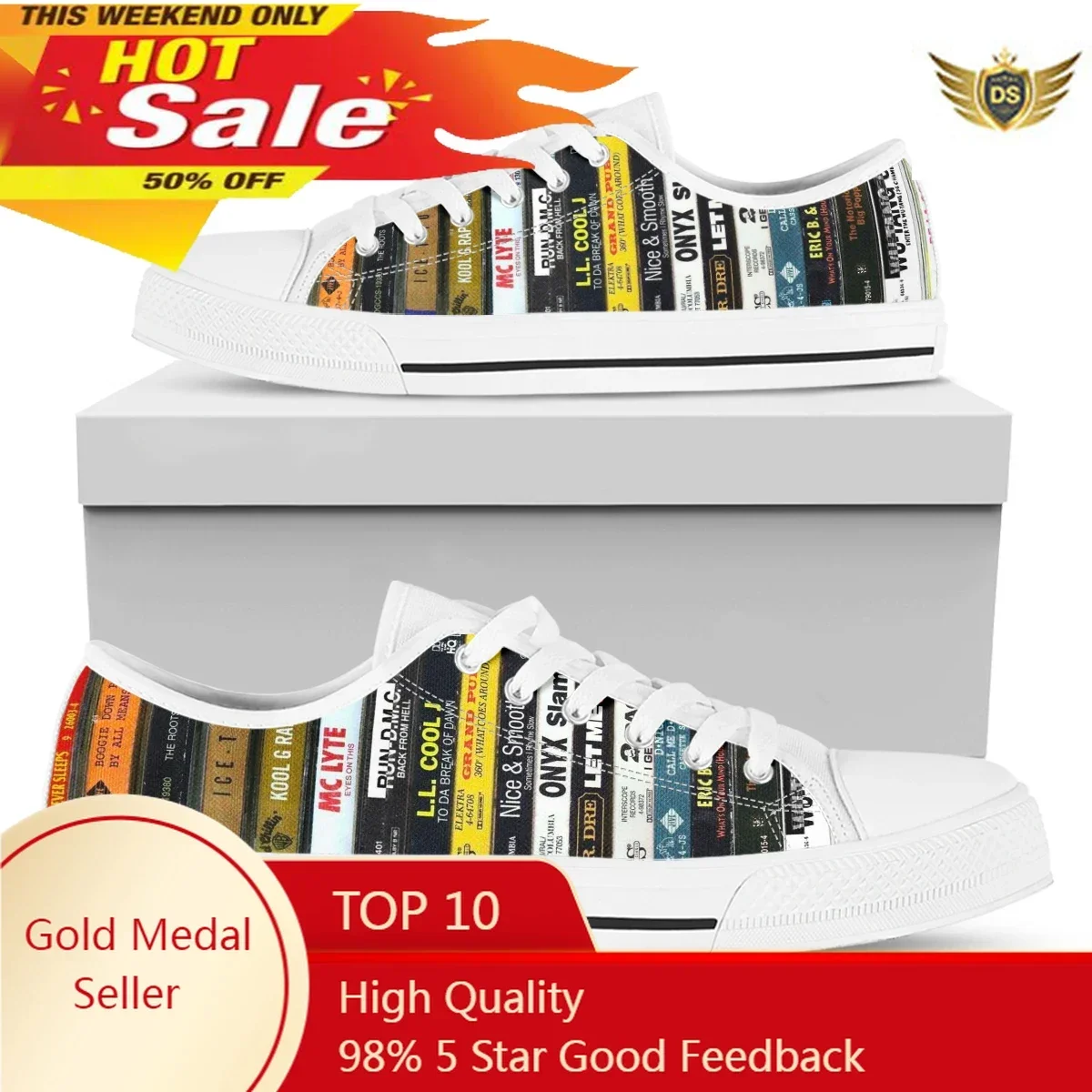 Graffiti Women Low-Top Canvas Shoes Wild Classic Outdoor Casual Shoes Light Soft Sole Breathable Running Shoes